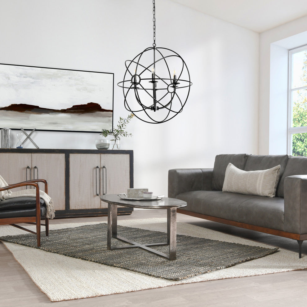Voltaire Six Bulb Chandelier by Kosas Home