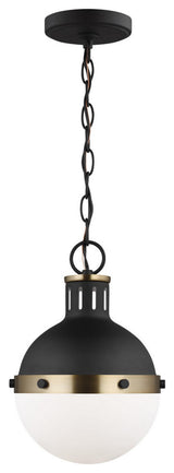 Hanks 1-Light Mini Pendant, Midnight Black