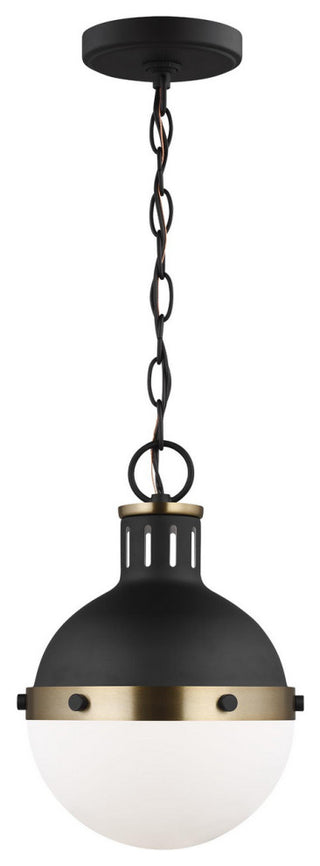 Hanks 1-Light Mini Pendant, Midnight Black