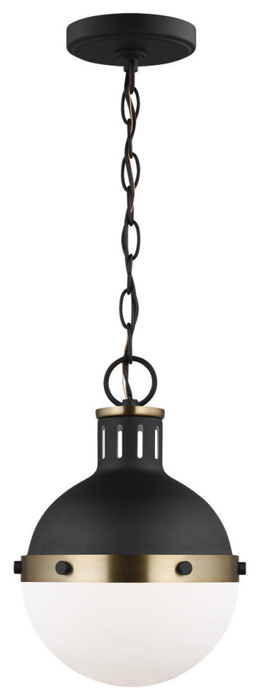 Hanks 1-Light Mini Pendant, Midnight Black