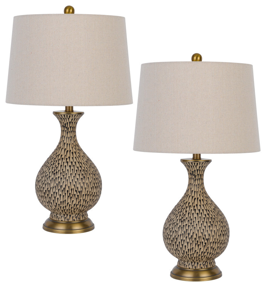 Orivesi 26" Height Terra Cotta Ceramic Table Lamp