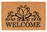 Kingston Welcome Doormat, 24"x36"x1.5", Y