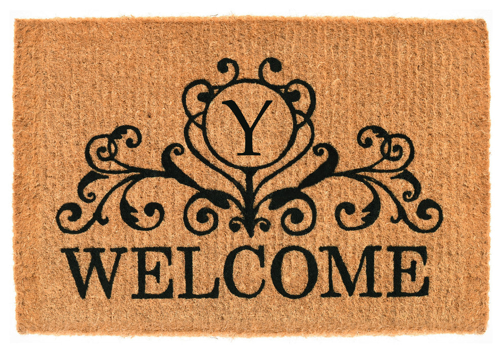 Kingston Welcome Doormat, 24"x36"x1.5", Y