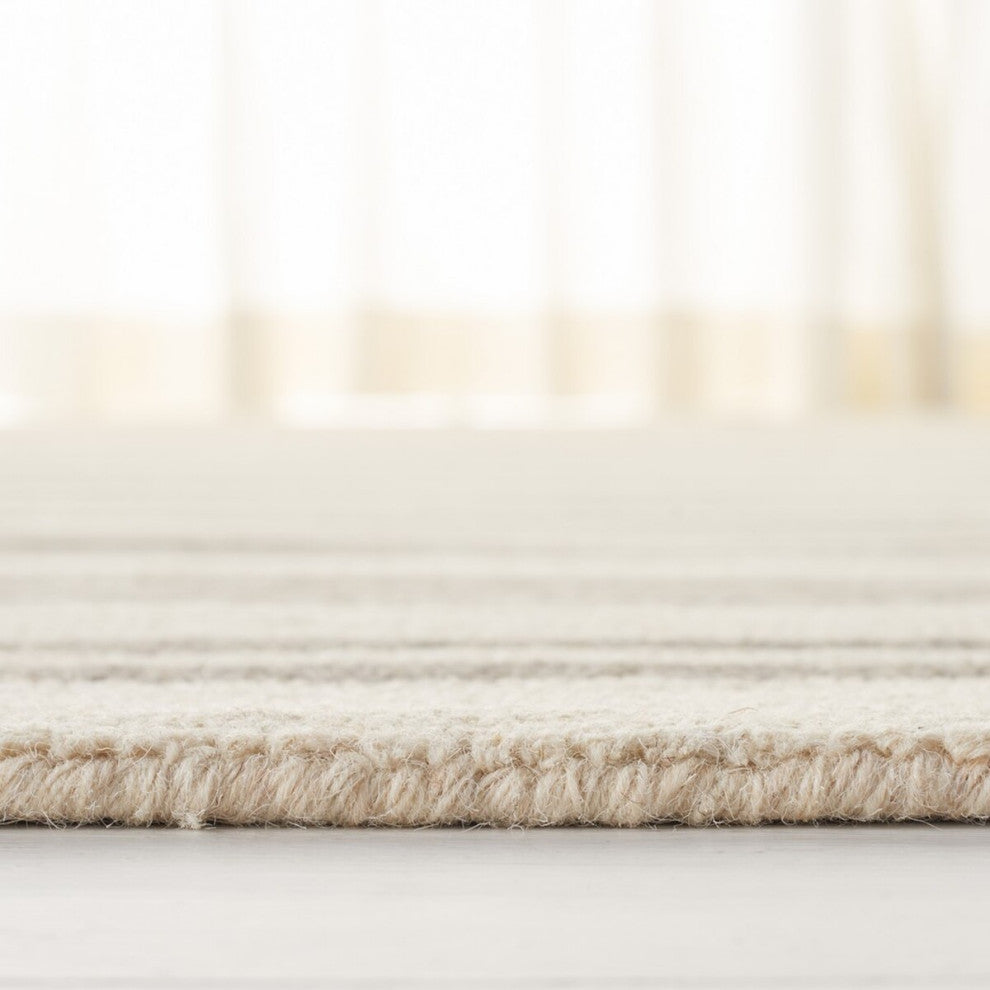 Safavieh Lauren Ralph Lauren Collection LRL6704 Rug, Ivory/Grey, 6' Square