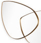 Harmony Mirror, Natural Brass