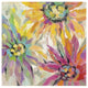"Abstracted Petals I" Digital Paper Print by Silvia Vassileva, 26"x26"
