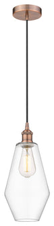 Innovations 616-1P-AC-G652-7-LED 1-Light Mini Pendant, Antique Copper