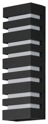 Maxim 86264 Keyes 20" Tall LED Outdoor Wall Sconce - Black