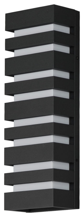 Maxim 86264 Keyes 20" Tall LED Outdoor Wall Sconce - Black