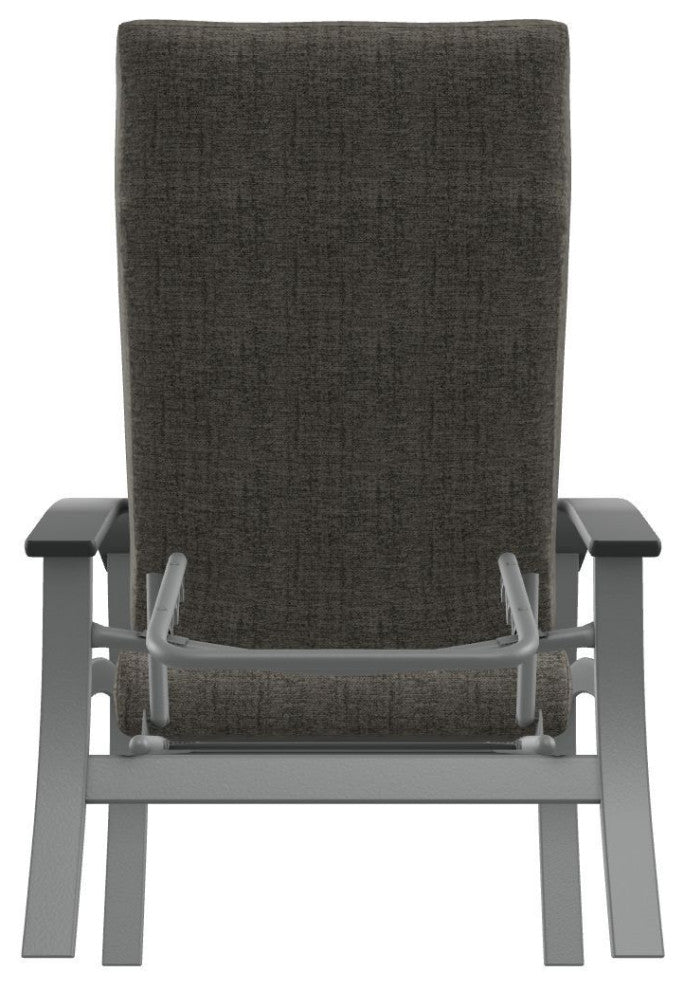 Belle Isle Cushion Outdoor Adjustable Back Chair, Fresco Ash/Graphite