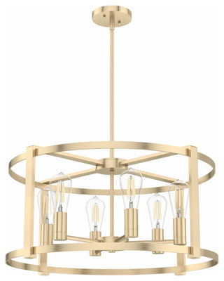 Astwood Alturas Gold 6 Light Chandelier Ceiling Light Fixture