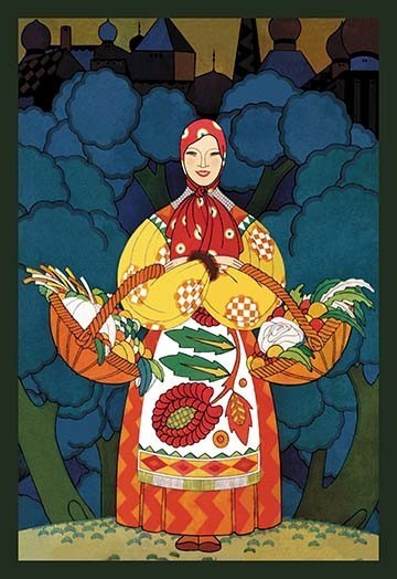 Russia Stage-Setting No Title- Fine Art Giclee Print 24" x 36"