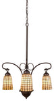 24W Terra Bone 3 LT Chandelier