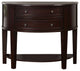 Benzara BM123487 Chanti Transitional Espresso Side Table
