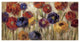 "Asters and Mums" Digital Paper Print by Silvia Vassileva, 62"x32"