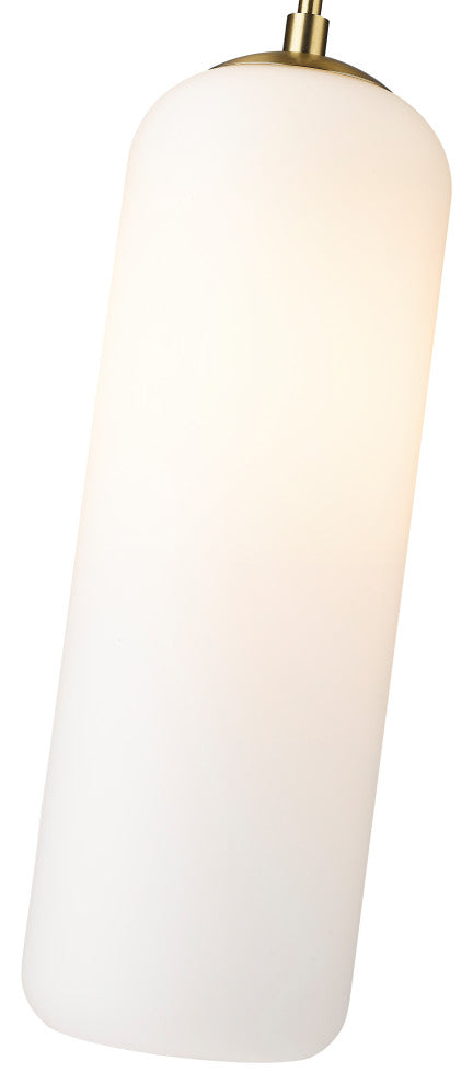 Zlite 732P22-HBR 1-Light Pendant, Matte Opal