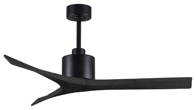 Matthews Fan Company Mollywood 52" Ceiling Fan, Black