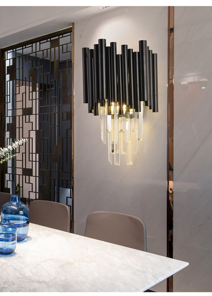 Modern Black wall decor for luxury living room