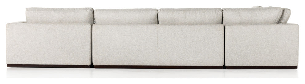 Colt 4pc Raf Sectional-Aldred Silver