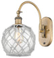 Innovations 518-1W-BB-G122-8RW-LED 1-Light Sconce, Brushed Brass