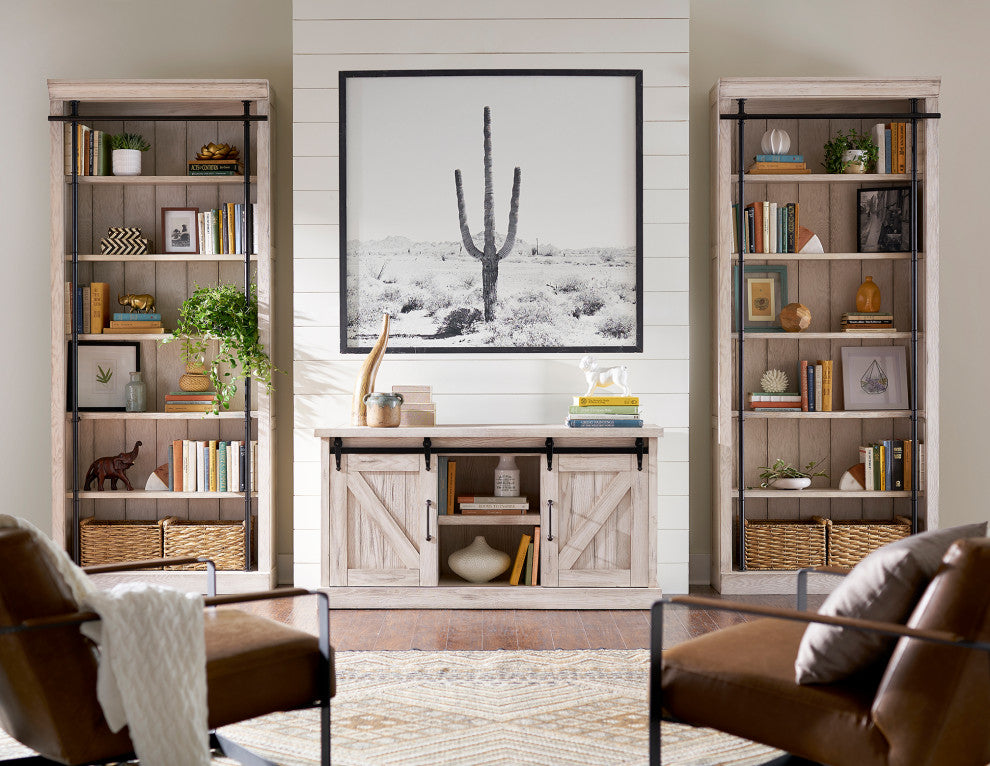 Avondale 60" TV Console Barn Door