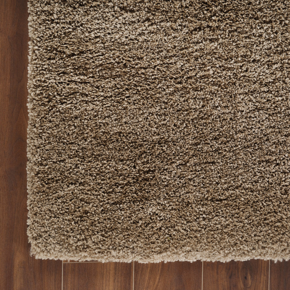 Shag Ivy Brown/Rug, Brown, 5'x8'