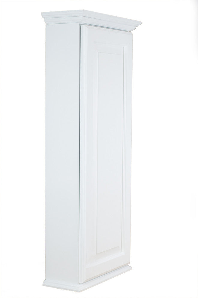 Ashland On the Wall White Cabinet 43.5h x 15.5w x 5.25d