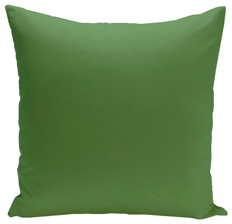 Solid Decorative Pillow, Leaf, 16"x16"