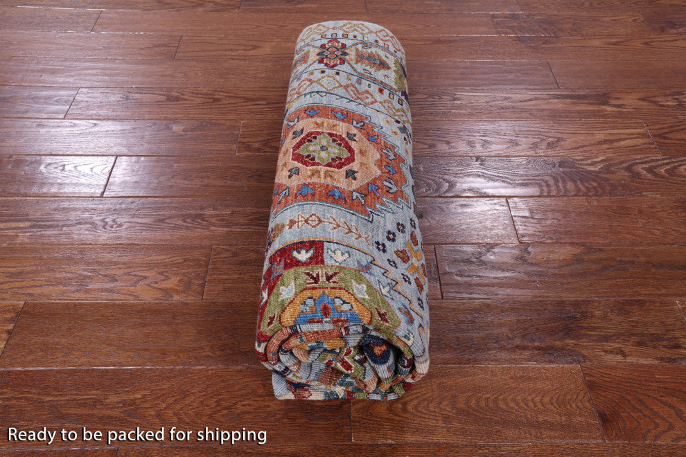 Fine Turkmen Ersari Handmade Rug 5' 8" X 7' 10" Q10567