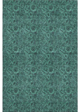 Premium Machine Washable Mayfield AMF661 Teal 3' x 5' Rug