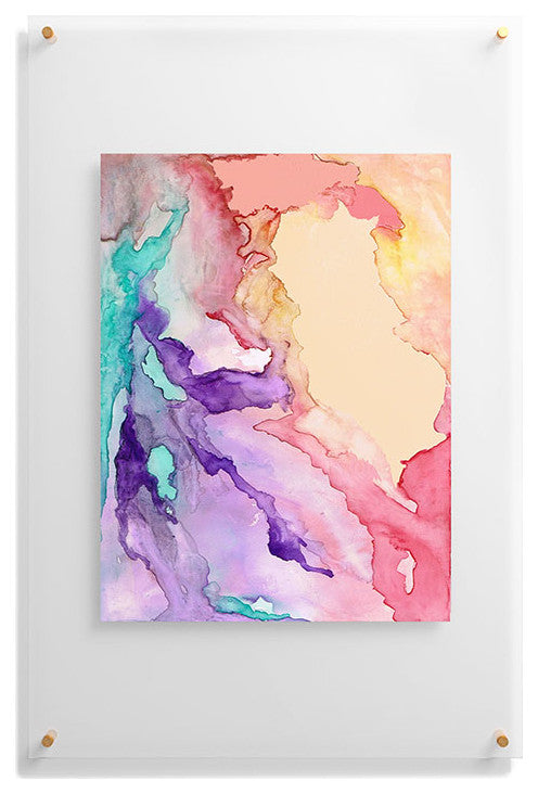 Rosie Brown Color My World Floating Acrylic Print