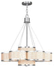 Livex Lighting 7 Light Brushed Nickel Chandelier - 6346-91