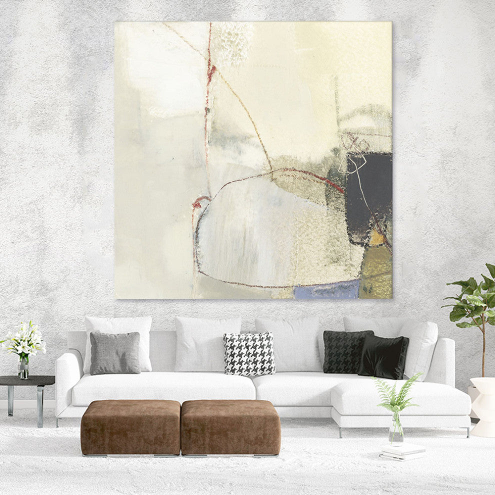 "Pique VI" Fine Art Giant Canvas Print, 84"x84"