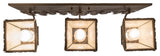 28 Wide Spruce Pine 3 Light Vanity Light
