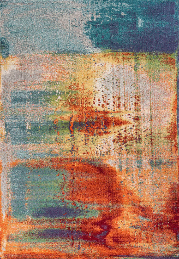 Illusions 6204 Multi Luminous Rug, 9'10"x13'2"