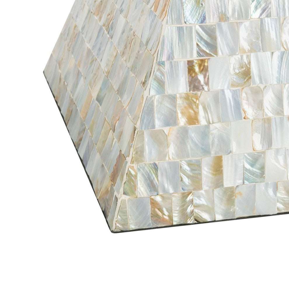 Safavieh Aquamarine Square Mosaic Stool