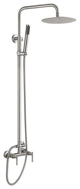 Milani Dual Function Outdoor Shower Stainless Steel, Brushed