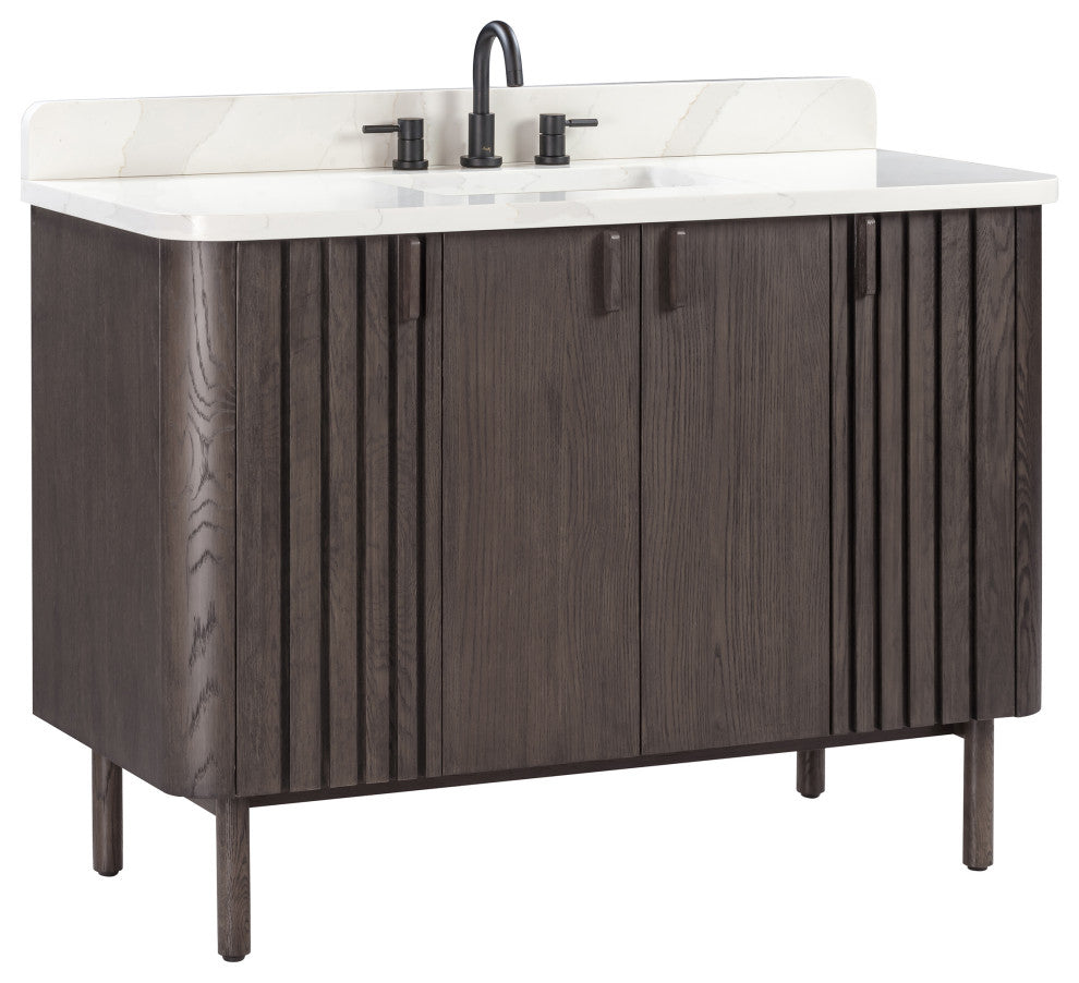 Blakely Vanity Combo Collection, Brown Oak, 49
