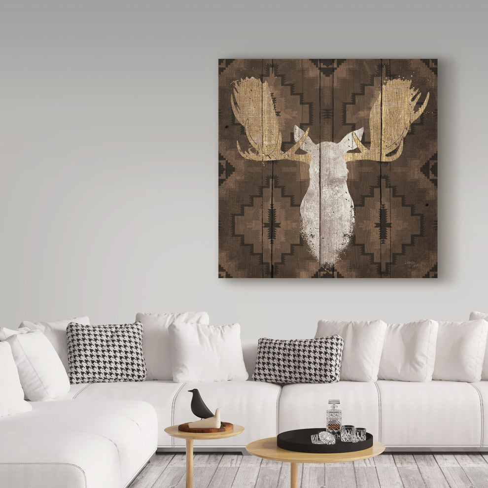 Wellington Studio 'Precious Antlers Iii' Canvas Art, 35"x35"