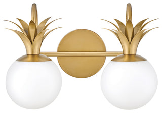 Hinkley Lighting 54152 Palma 2 Light 15"W 10 Watt Bathroom Vanity - Heritage