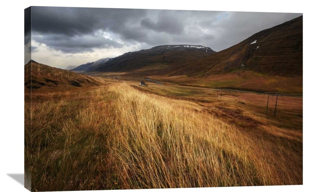 "Autumnal" Stretched Canvas Giclee by Brin Ingibergsson-Bragi, 36x24"