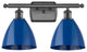 Innovations 516-2W-OB-MBD-75-BL 2 Light Bath Vanity Light, Oil Rubbed Bronze