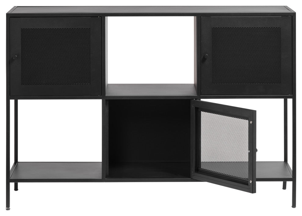 Metal 3-door Cabinet 47"