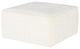 Santina Coconut Fabric Sofa Ottoman