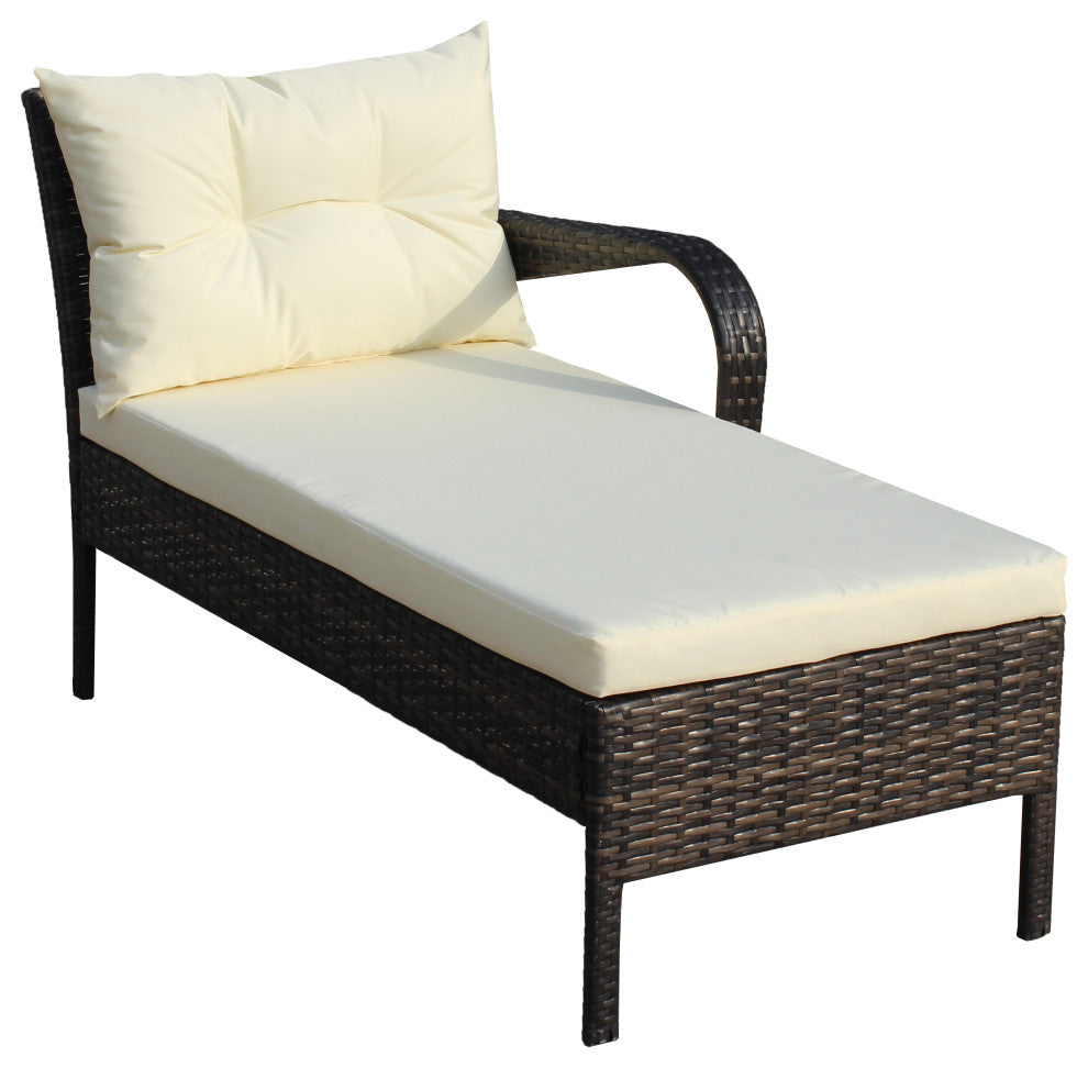 Gewnee Outdoor patio Furniture sets 3 piece Conversation set
