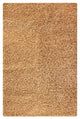 Hand Woven Beige Shag Area Rug