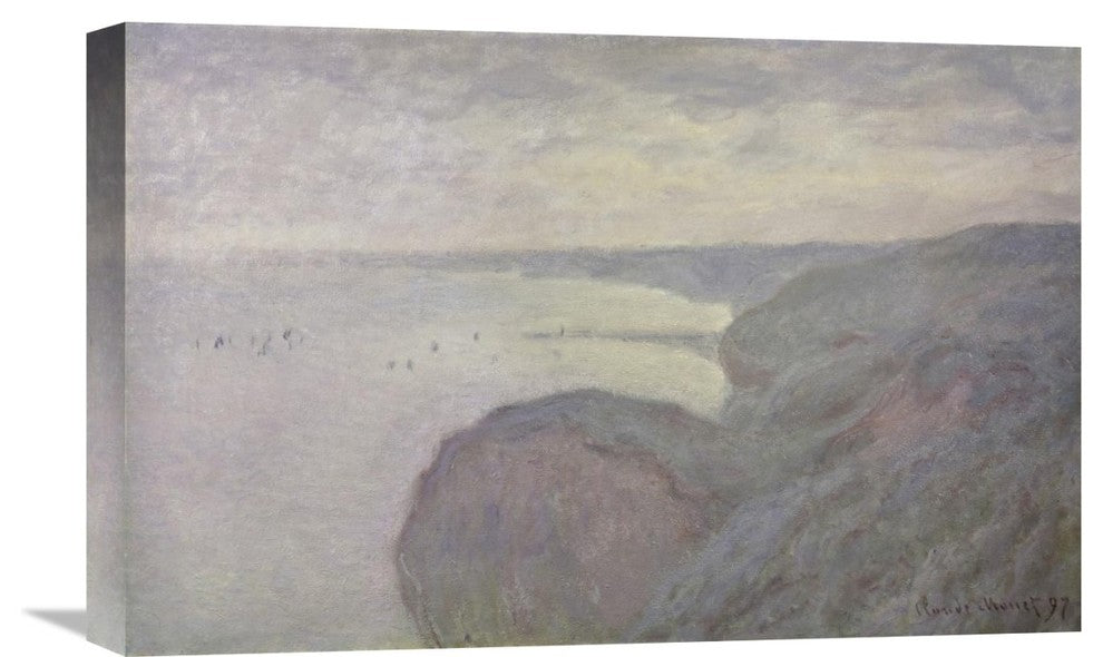 "Shores" Stretched Canvas Giclee by Claude Monet, 22"x14"