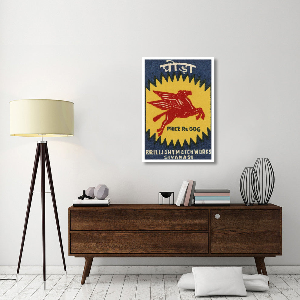 "Pegasus Matches" Digital Paper Print by Phillumenart, 29"x42"