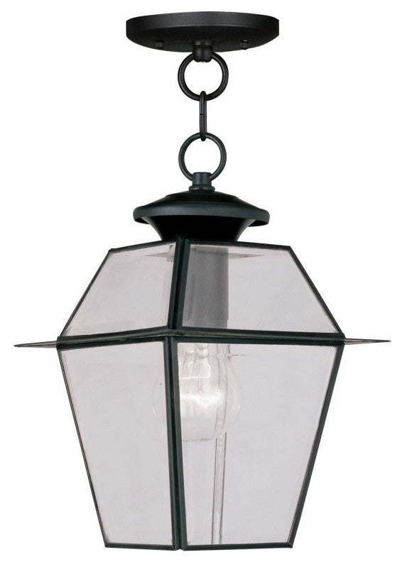 Westover Outdoor Chain-Hang Light, Black