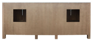 Ziva 80 Barnwood DB Vanity, Cultured Marble Top, Square Sink, 30 Mirrors, Faucet